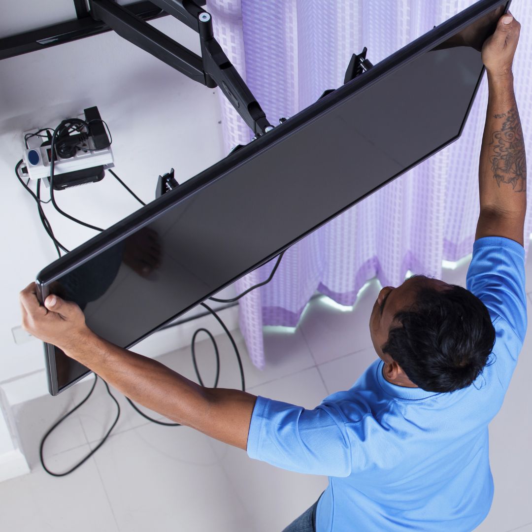 Professional LCD Wall Mounting Service - Secure & Precise Installation - Iftikhar Electric